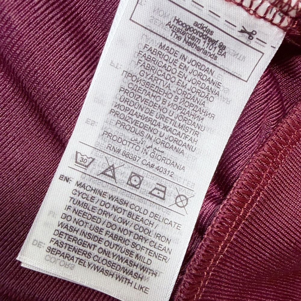 adidas Firebird Tracksuit Size L Mens Pant & Top Maroon Adicolor Originals NEW - Picture 10 of 14